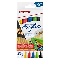 edding® 5100 Medium Basic Acrylic Marker Set
