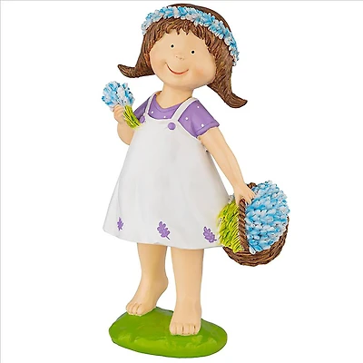 Design Toscano 15" Juliette Springtime Child Garden Statue