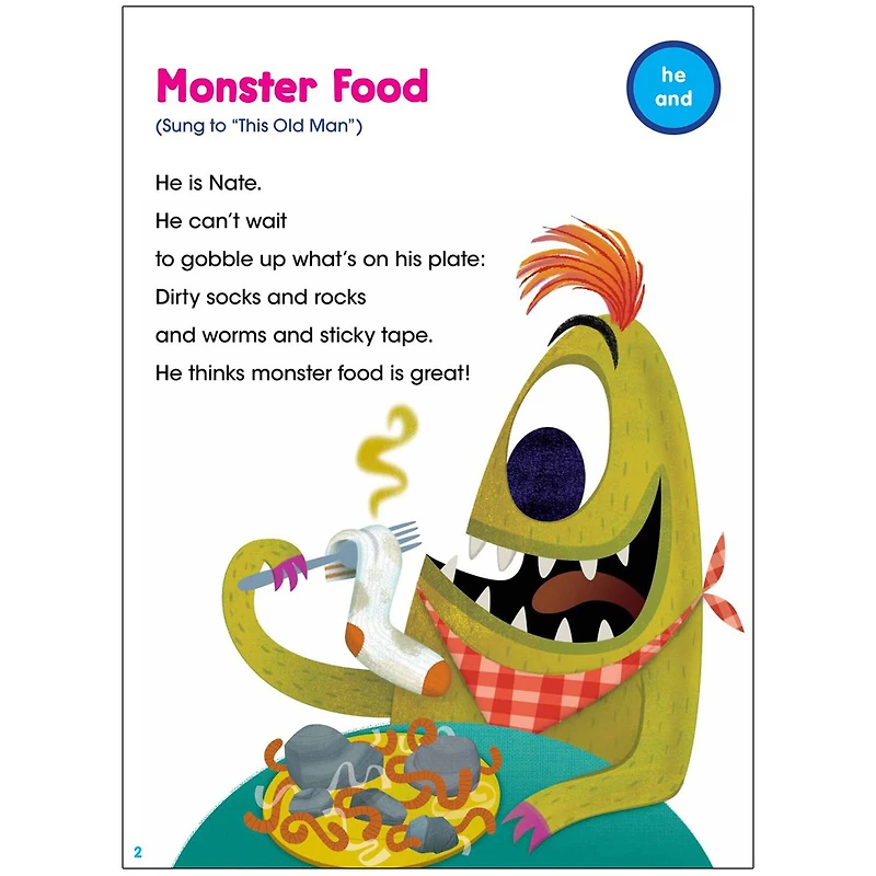 Scholastic® Sight Word Songs Flip Chart & CD