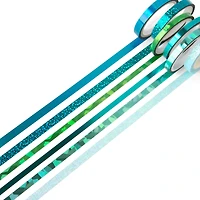 Seafoam Foil & Glitter Crafting Tape Set by Recollections™