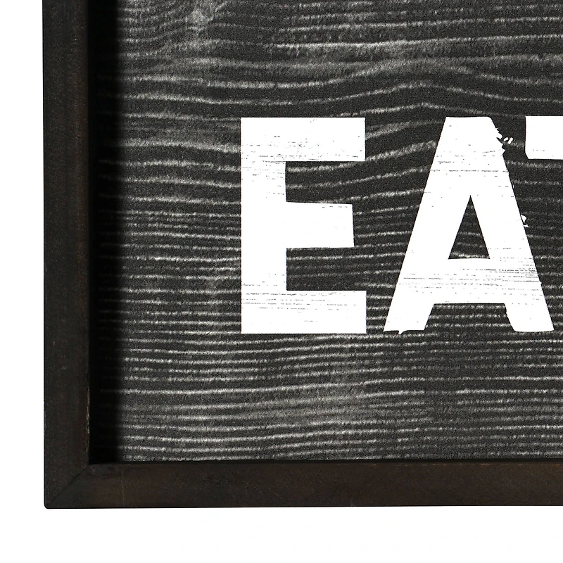 36" Eat, Sleep, Hunt Wood Novelty Wall Sign