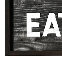 36" Eat, Sleep, Hunt Wood Novelty Wall Sign