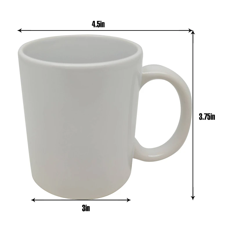 11.8oz. Sublimation Ceramic Mug by Make Market®