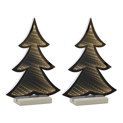 12.5" Pine Tree Outline Ekko Light Display Set