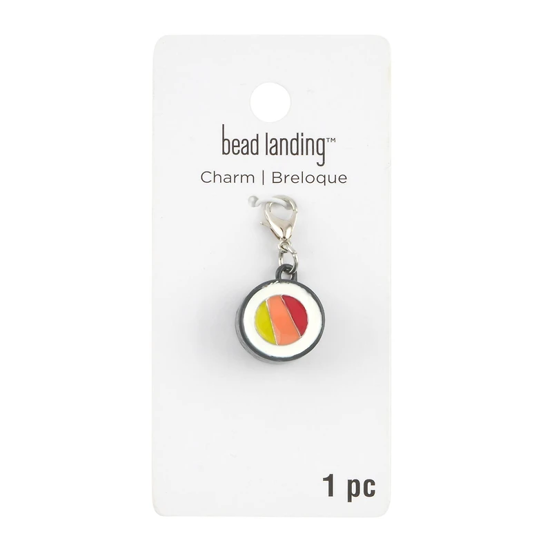 Sushi Roll Charm by Bead Landing™