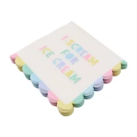 Scream for Ice Cream Paper Beverage Napkins, 20ct. by Celebrate It™