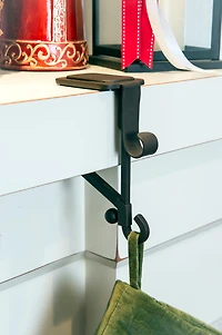 Mantel Garland & Christmas Stocking Holder