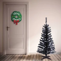 4ft. Pre-Lit Tinsel Artificial Christmas Tree