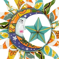 Multi Metal Eclectic Wall Decor, 36" x 36" x 2"