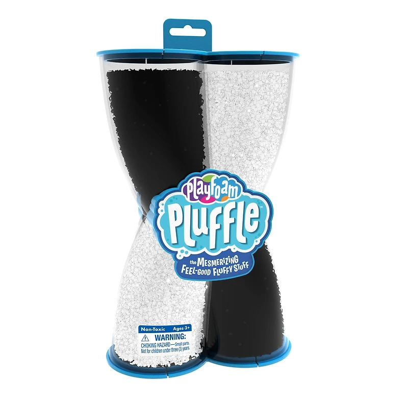 Educational Insights Pluffle Twist Black 'n White Playfoam