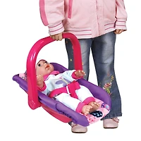 Lissi Dolls 11" Baby Doll In Car Seat With Bag