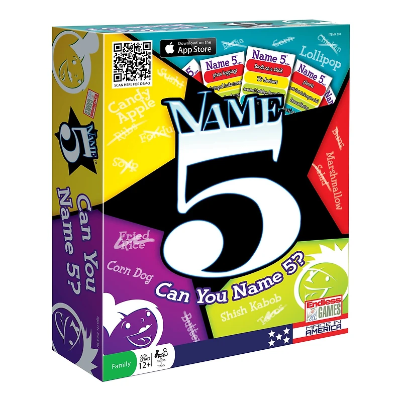 Name 5 Game