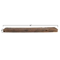 Hello Honey® 48" Reclaimed Wood Floating Wall Shelf