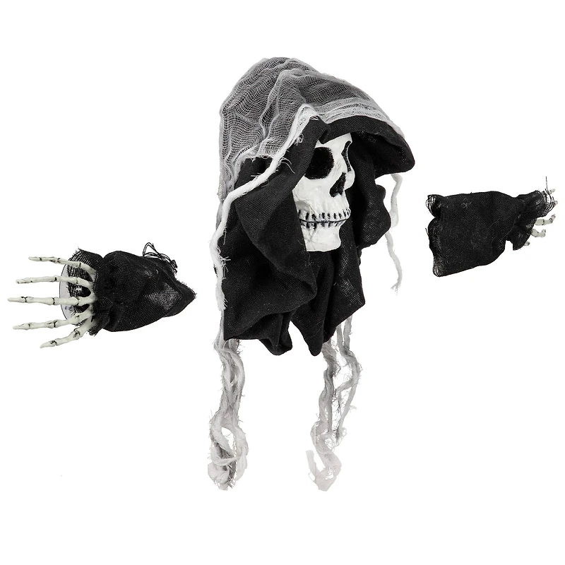 10" Spooky Skeleton 3D Halloween Window Decoration