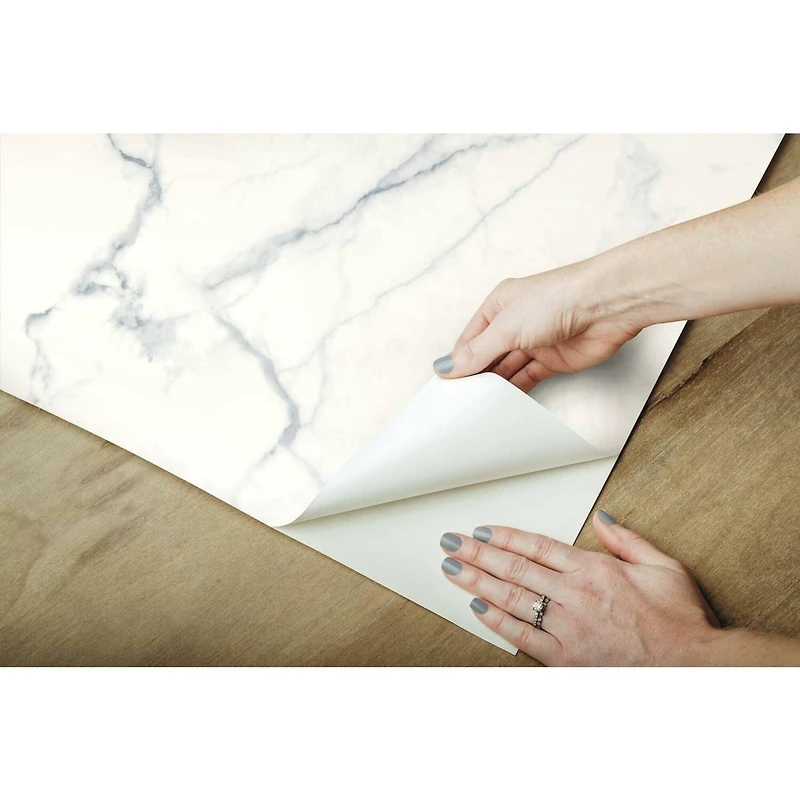 RoomMates Carrara Marble Peel & Stick Wallpaper