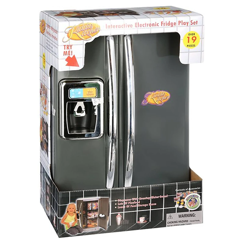 20-Piece Children's Electronic Fridge Playset