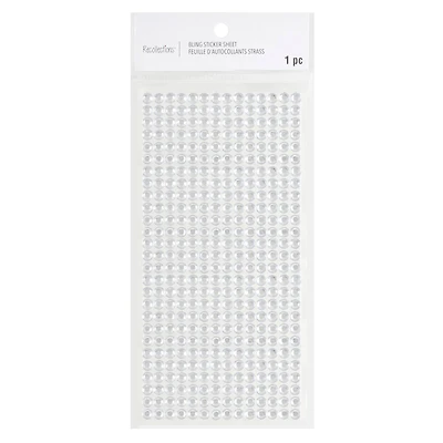 12 Pack: Clear Rhinestone Sheet by Recollections™