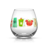 JoyJolt® Disney® 15oz. Mickey Mouse Joy O Joy Stemless Wine Glass, 4ct.