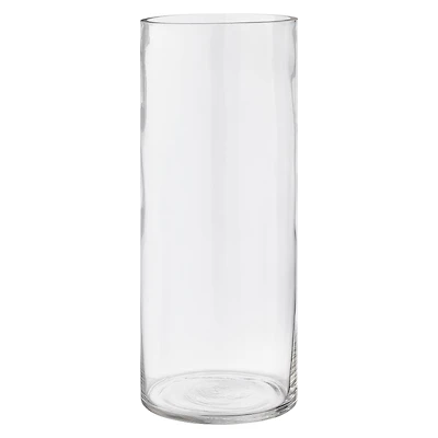 12" Clear Glass Cylinder Vase by Ashland®