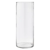 12" Clear Glass Cylinder Vase by Ashland®