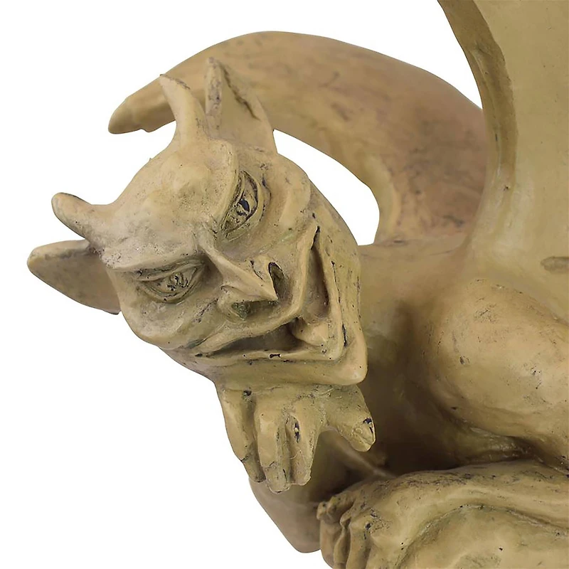 Design Toscano 10" Legend of the Cambridge Hopping Gargoyle Sculpture
