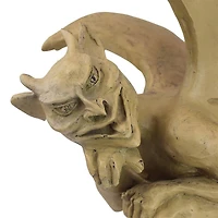 Design Toscano 10" Legend of the Cambridge Hopping Gargoyle Sculpture