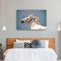 Scratch Canvas Giclee