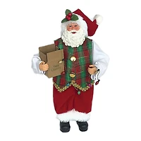 Santa's Workshop 12" Lighting the Tree Claus