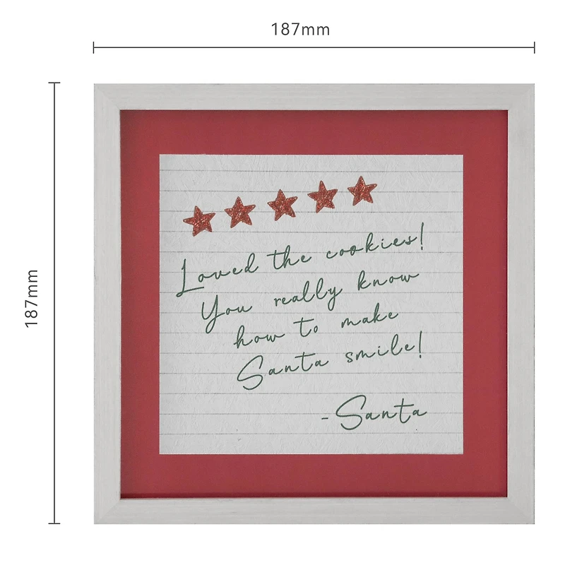 8" Santa's Letter Décor Accent by Ashland®