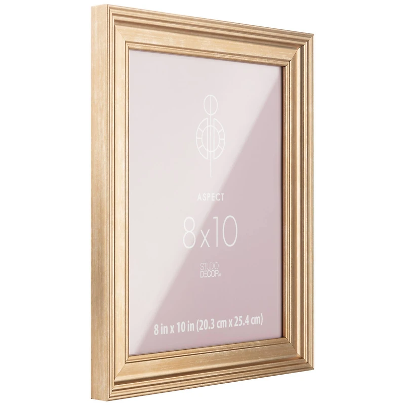 Aspect 8" x 10" Gold Wide Frame by Studio Décor®