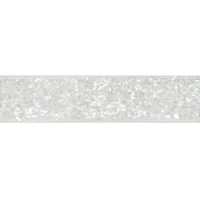 3/8" x 12ft. White Glitter Ribbon by Celebrate It® Christmas