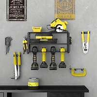 NEX™ 16.5" Black Wire Drill & Power Tool Wall Organizer