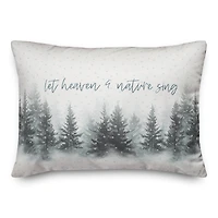 Let Heaven and Nature Sing 20" x 14" Spun Poly Pillow