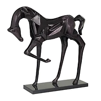 The Novogratz 19" Aluminum Horse Sculpture