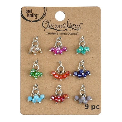 Charmalong™ Faceted Bead Dangle Charms by Bead Landing™