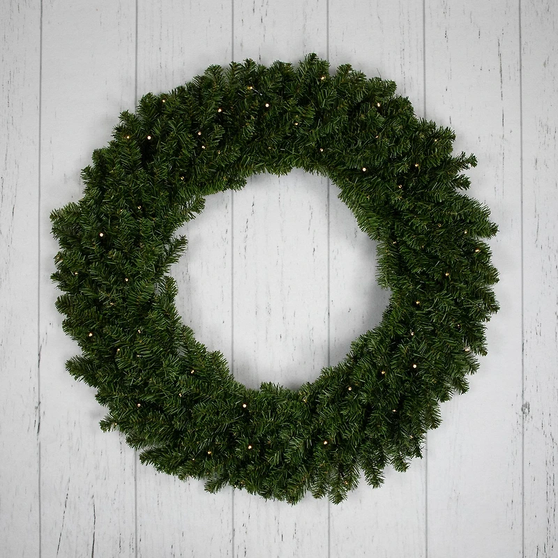 36" LED Canadian Pine Artificial Christmas Wreath