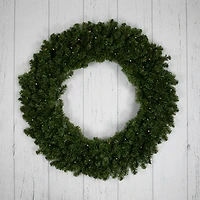 36" LED Canadian Pine Artificial Christmas Wreath