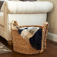 Household Essentials Large Wicker Storage Basket