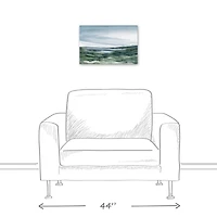 Abstracted Landscape 18" x 12' Canvas Wall Art