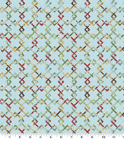Susan Winget Geometric Cotton Fabric