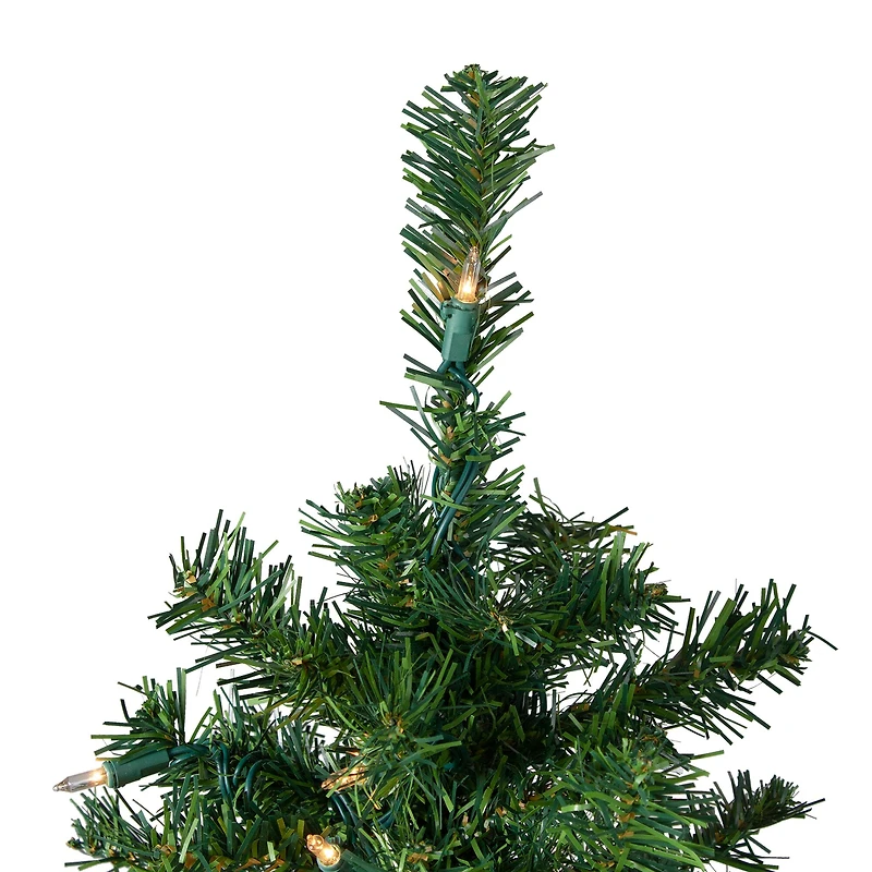 3ft. Pre-Lit Medium Mixed Classic Pine Artificial Christmas Tree, Clear Lights