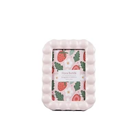 Flora Bunda® 4" x 6" Pink Infinity Dots Ceramic Frame