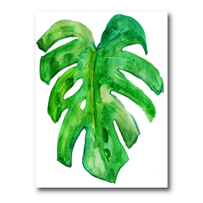 Designart - Tropical Leaf Of Monstera I