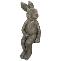 Design Toscano 16" Residing Rabbit Sitting Bunny Statue