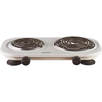 Brentwood 1500W Double Electric Burner