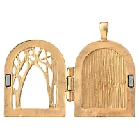 Gold Tree Arch Locket by Bead Landing™