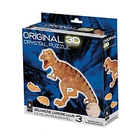 Original 3D Crystal Puzzle™ T-Rex Brown 49 Piece Puzzle