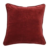 Hello Honey® 20" Square Velvet Pillow Cover with Piping