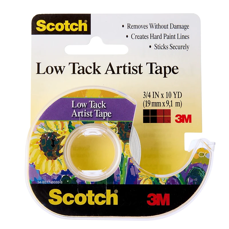 Scotch® Low Tack Artist Tape