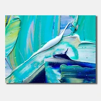 Designart - Oil On Canvas Textured Composition IX